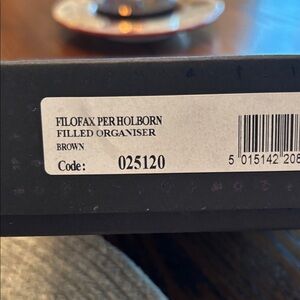 Filofax personal sized planner